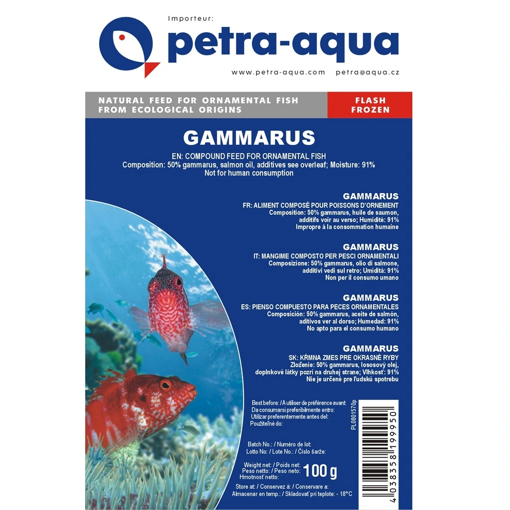 Frostfoder Gammarus 100 g